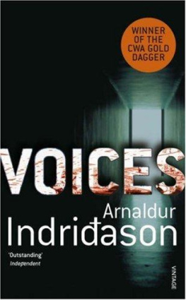 Arnaldur Indridason Voices