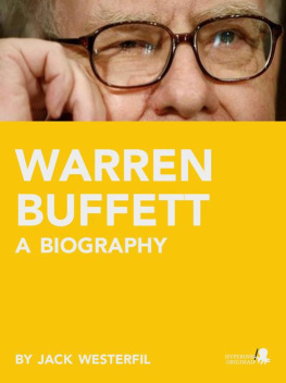 Joseph Taglieri - Warren Buffett: A Biography