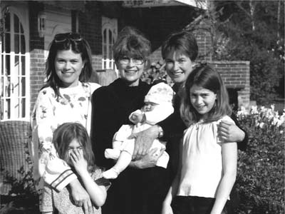 Nanette with her daughters Sarah and Emma and granddaughters Tilly Lily and - photo 4