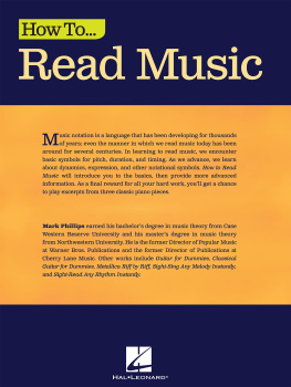 Mark Phillips - How to Read Music