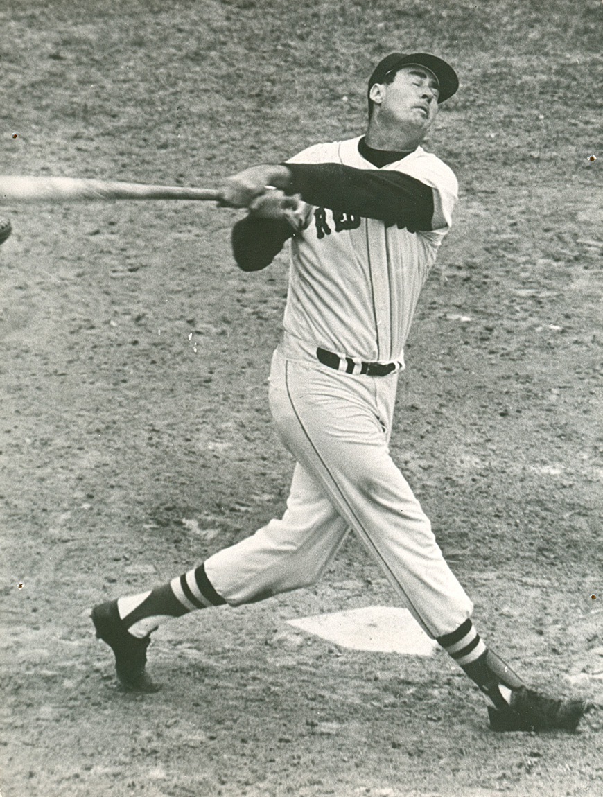 Among the greatest natural hitters in history Red Sox outfielder Ted Williams - photo 12