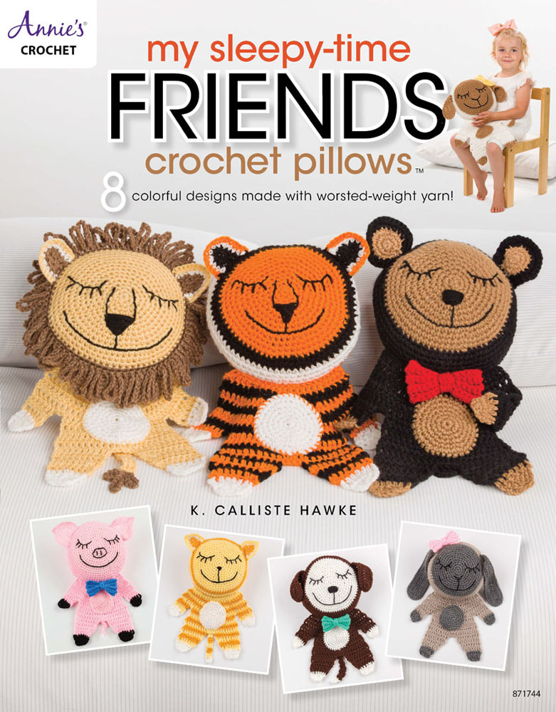 My Sleepy-Time Friends Crochet Pillows - image 1