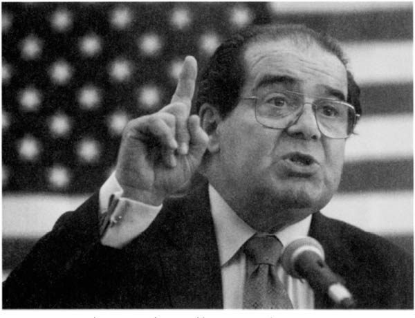 Justice Antonin Scalia at an April 2004 address in Hattiesburg Mississippi - photo 5