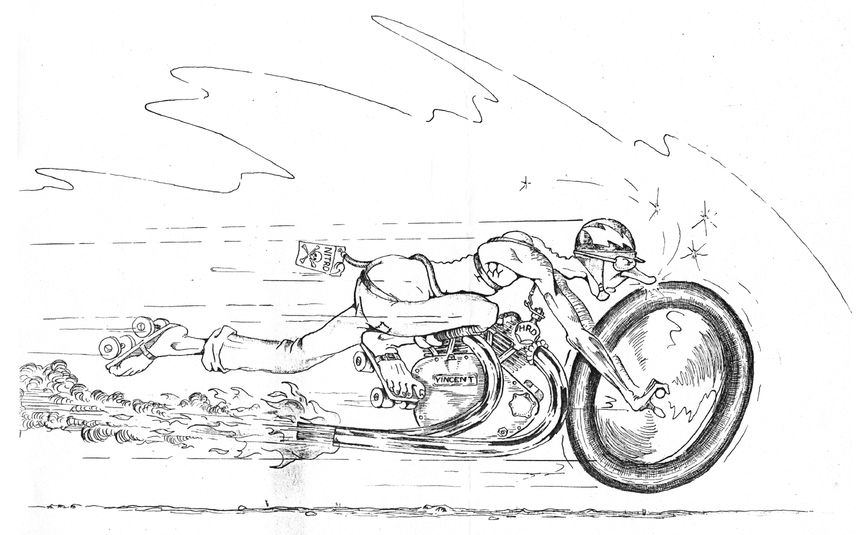 Inspired by Sid Bibermans Vincent a young artist made this sketch during a - photo 2