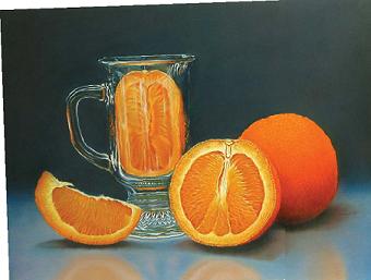 FRESH SQUEEZED by Ranjini Venkatachari 12 x 16 30cm x 41cm colored pencil - photo 7