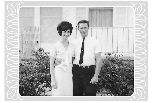 My parents the day Papa married us I was just a little thing when Grandma - photo 7