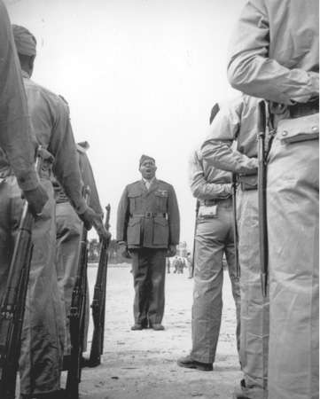 Legendary African American drill instructor Sergeant Gilbert Hashmark Johnson - photo 8