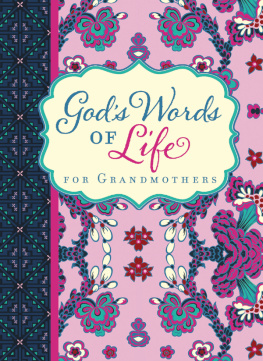 Zondervan - Gods Words of Life for Grandmothers