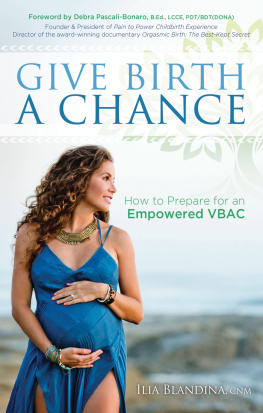 Ilia Blandina Give Birth A Chance: How to Prepare for an Empowered VBAC