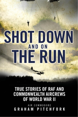 Graham Pitchfork - Shot Down and on the Run: True Stories of RAF and Commonwealth Aircrews of WWII