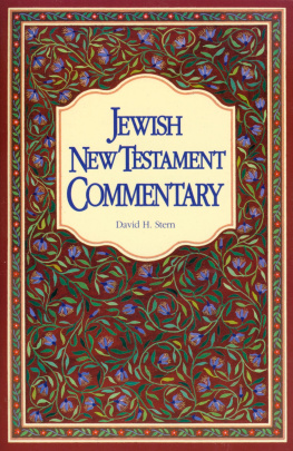 David H. Stern - Jewish New Testament Commentary