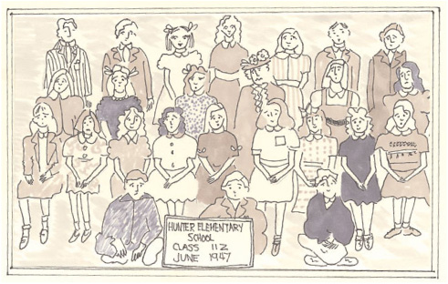 My class in 1947 Dear Ann Landers I just got an invitation to my - photo 2