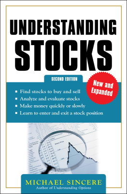 Michael Sincere Understanding Stocks 2E