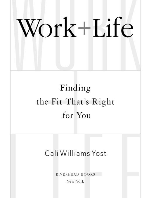 Table of Contents PRAISE FOR Work Life WorkLife gets points for - photo 1