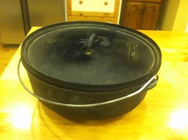 Just as with the indoor Dutch oven decide onthe material of your outdoor Dutch - photo 5