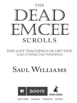 Saul Williams The Dead Emcee Scrolls