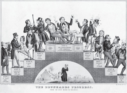 Typical of the types of images that temperance groups produced The Drunkards - photo 4