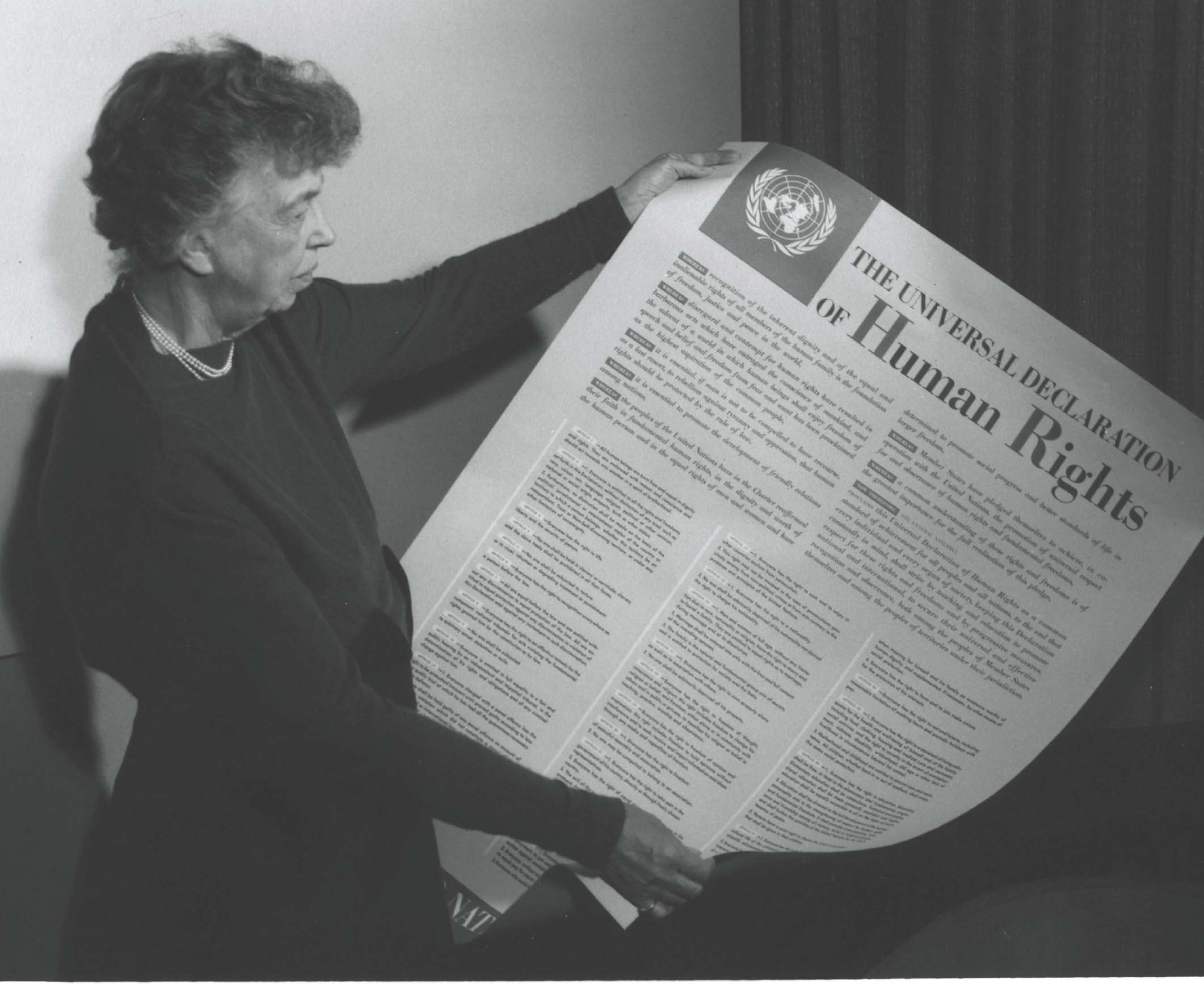 Eleanor Roosevelt said her role in drafting the Universal Delcaration of Human - photo 2