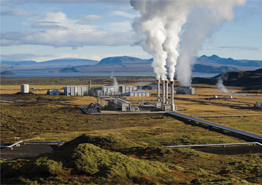 This is the Nesjavellir Geothermal Power Plant in Iceland It is used to - photo 3