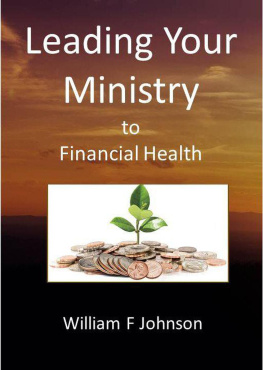 William F. Johnson - Leading Your Ministry to Financial Health