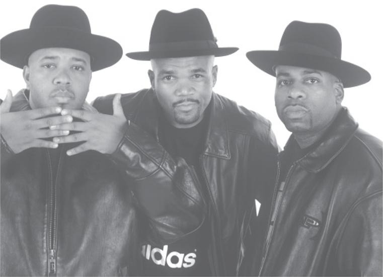 Run-DMC members left to right Joseph Simmons Run Darryl McDaniels DMC - photo 4