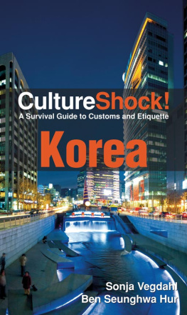 Sonja Vegdahl - CultureShock! Korea