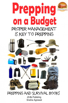 Sneha Agrawal Prepping on a Budget: Proper Management Is Key to Prepping