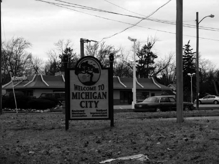 Michigan City Welcome Sign Once they were settled in the immaculate and - photo 3