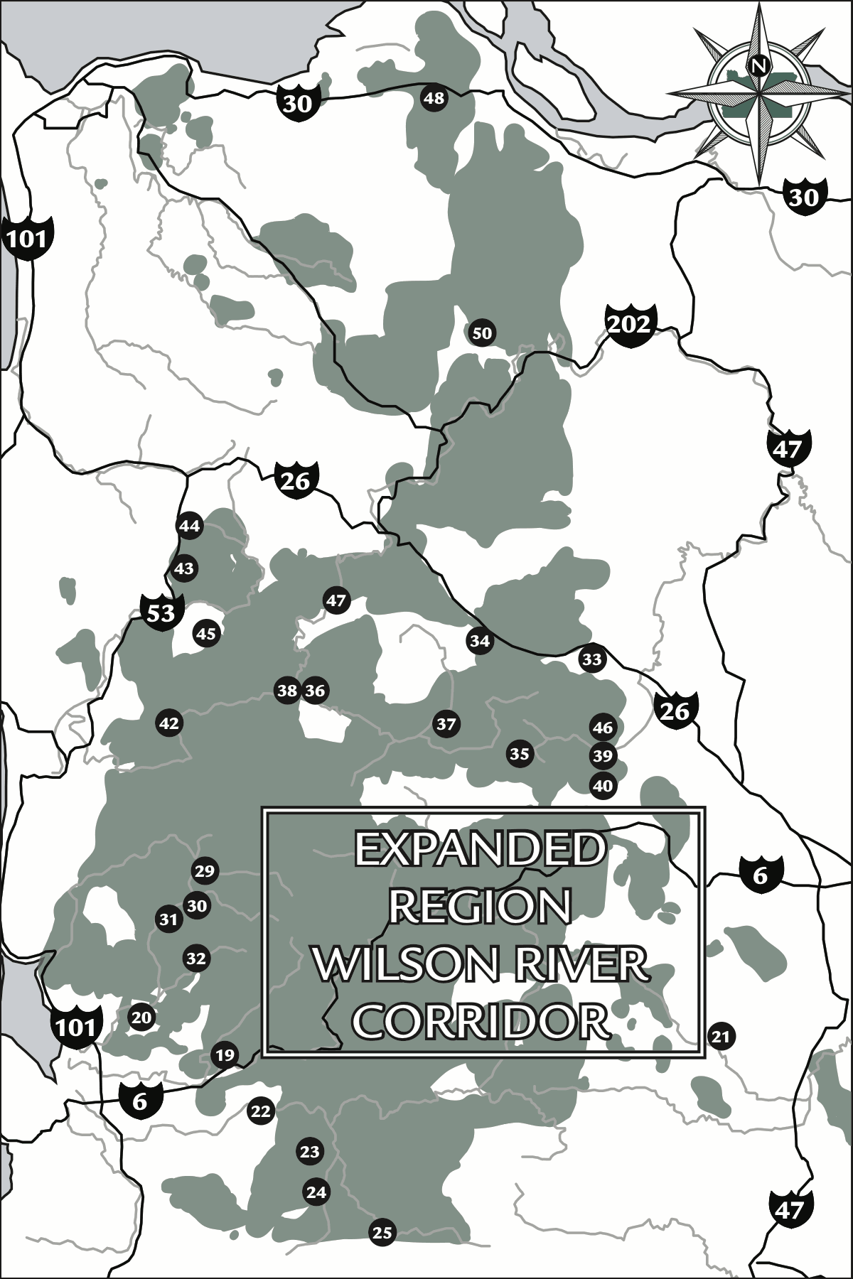 Wilson River Corridor Wildcat Mountain Gales Creek Gales Creek Summit - photo 2