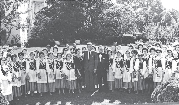 John F Kennedy during his presidential campaign as he toured Louisiana Shown - photo 3