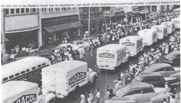 Train caravan promoting the tonic Hadacol in downtown Lafayette Courtesy of - photo 4