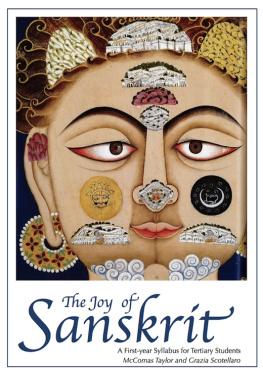 McComas Taylor - The Joy of Sanskrit: A First-year Syllabus for Tertiary Students