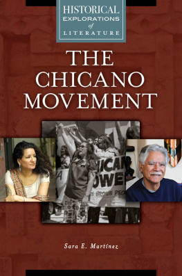 Sara E. Martínez The Chicano Movement