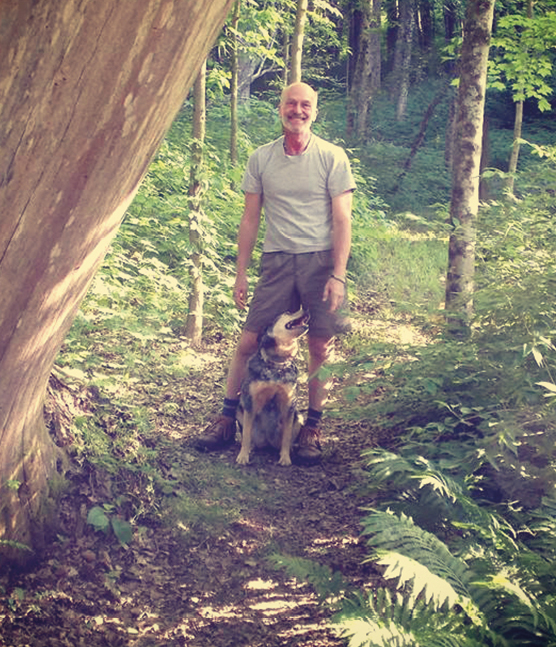 Michael J Rosen and his Australian Stumpy Tail Cattle Dog live and explore in - photo 4