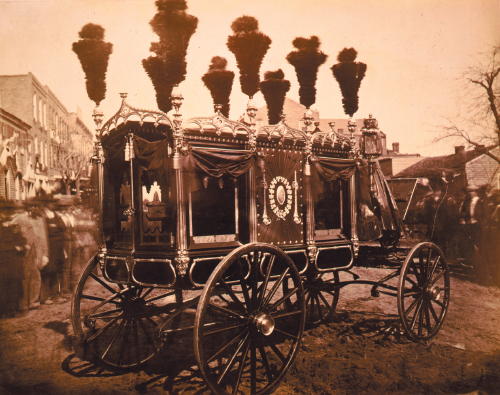 President Abraham Lincolns hearse in Springfield Illinois On April 21 1865 - photo 6