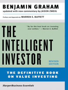 Benjamin Graham - The Intelligent Investor