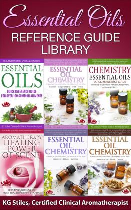 KG STILES Essential Oils Reference Guide Library