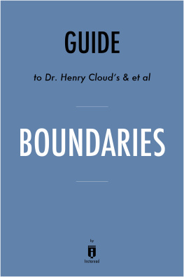 Instaread Boundaries: When to Say Yes; How to Say No to Take Control of Your Life by Dr. Henry Cloud and Dr. John Townsend