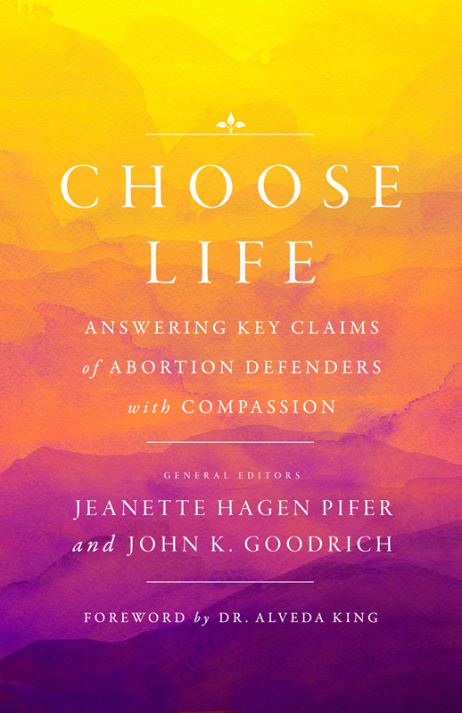 Praise for Choose Life Choose Life is a thorough and articulate examination - photo 1