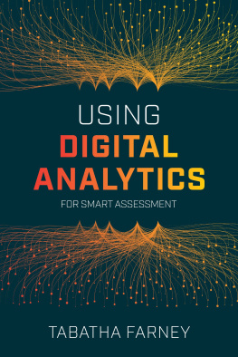 Tabatha Farney - Using Digital Analytics for Smart Assessment