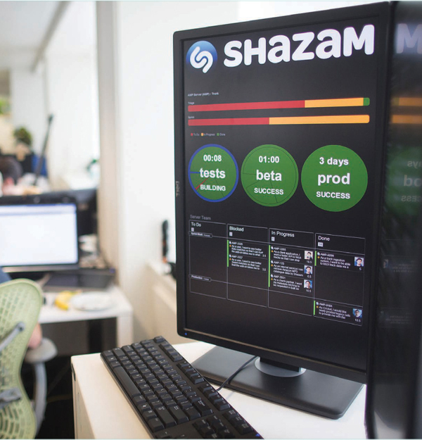 Shazam is recognizable today as a worldwide song-identification app Employees - photo 5