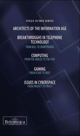 Britannica Educational Publishing Issues in Cyberspace: From Privacy to Piracy