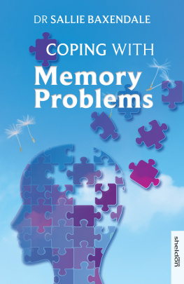 Sallie Baxendale - Coping with Memory Problems