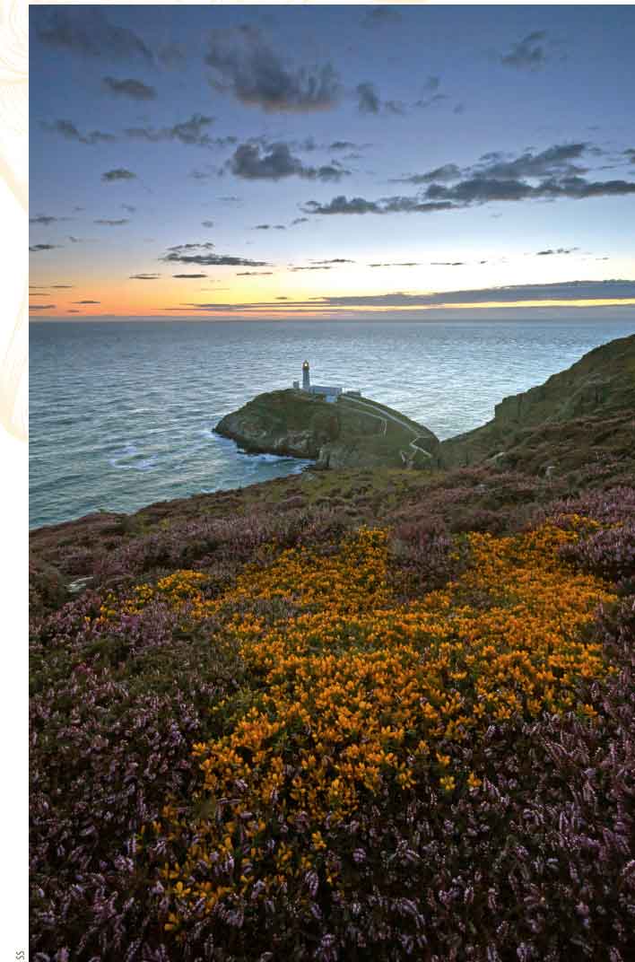 Sunset over South Stack Lighthouse Anglesey Such sites are in the words - photo 5