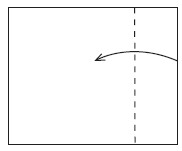 Fold the short right edge inward about one quarterit does not have to be - photo 15