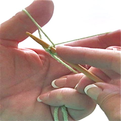 S tep Eight Swing the needle back THROUGH the loop on your thumb S tep - photo 4
