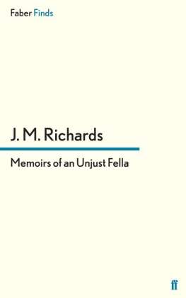 J. M. Richards - Memoirs of an Unjust Fella