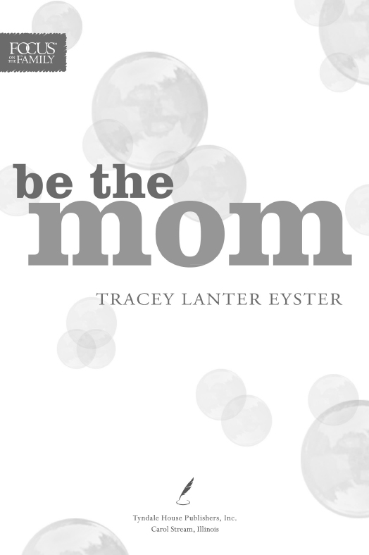 Be the Mom Copyright 2012 by Tracey Lanter Eyster All rights reserved A Focus - photo 1