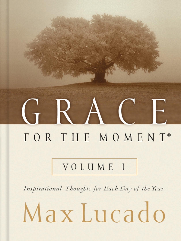 GRACE FOR THE MOMENT Inspirational Thoughts for Each Day of the Year Max - photo 1