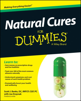 Scott J. Banks Natural Cures for Dummies